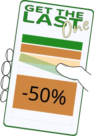 Sólo tienes que crear una oferta...